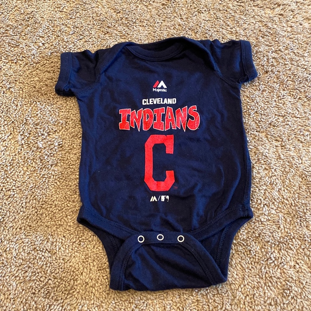Infant 0/3 Months Cleveland Indians Bodysuit